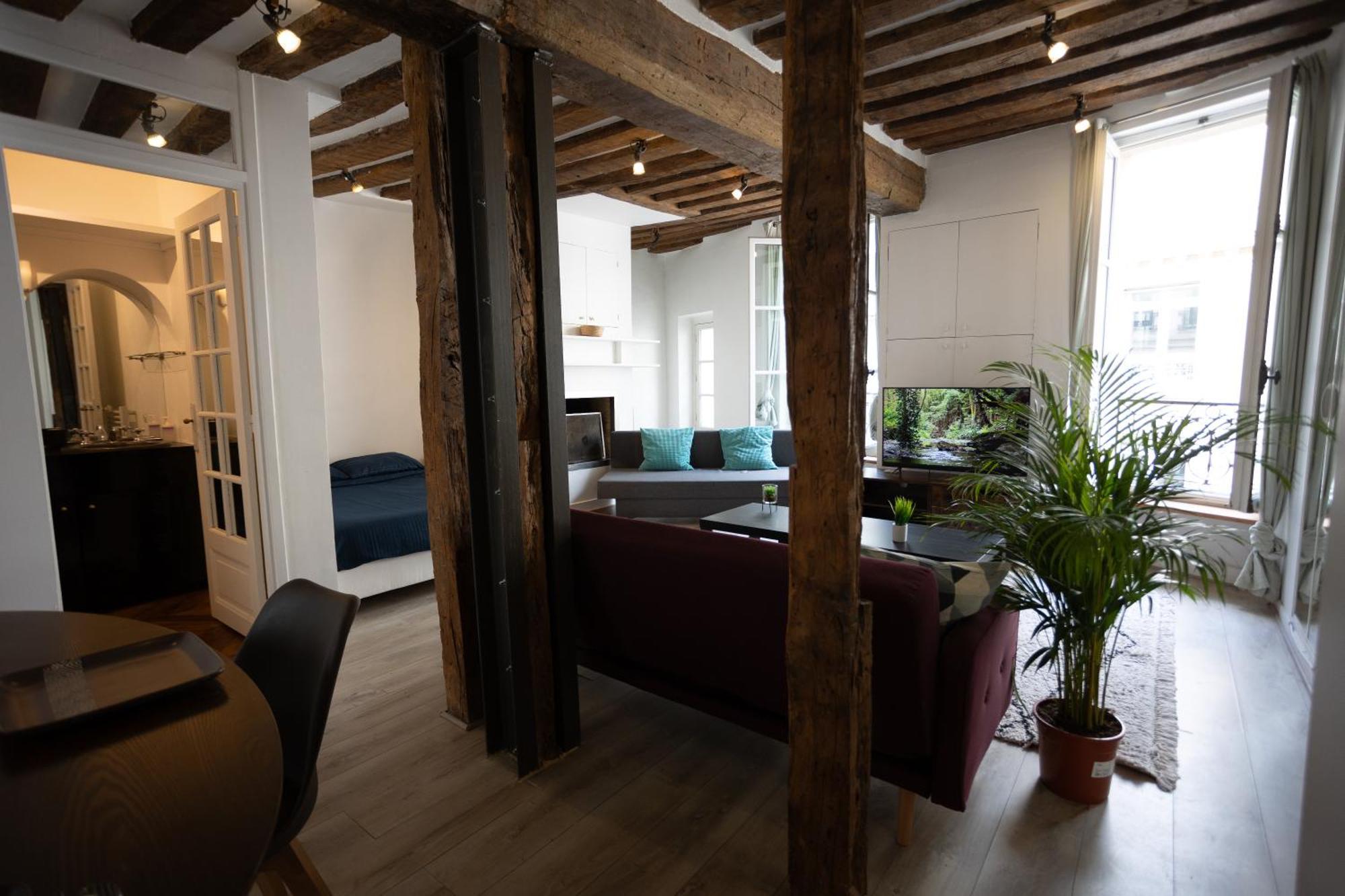 Apartament Loft Unique Au Coeur De Paris Quarter Opera Garnier - Musee Du Louvre Zewnętrze zdjęcie