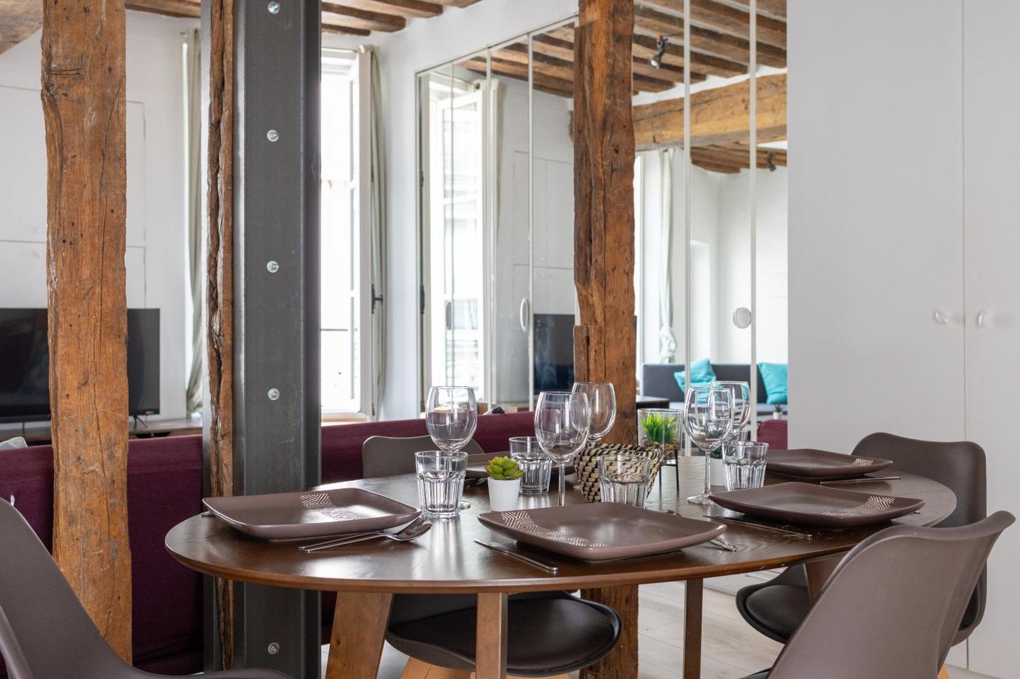 Apartament Loft Unique Au Coeur De Paris Quarter Opera Garnier - Musee Du Louvre Zewnętrze zdjęcie