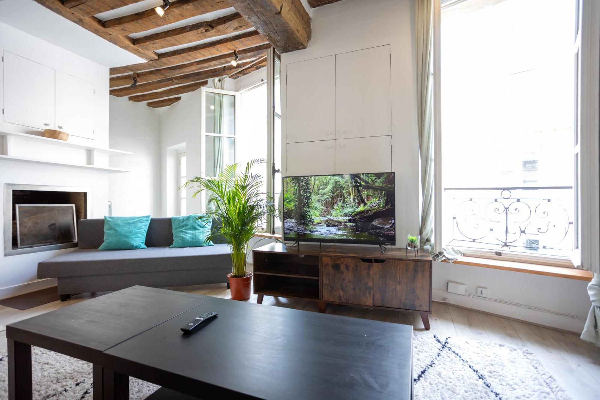 Apartament Loft Unique Au Coeur De Paris Quarter Opera Garnier - Musee Du Louvre Zewnętrze zdjęcie