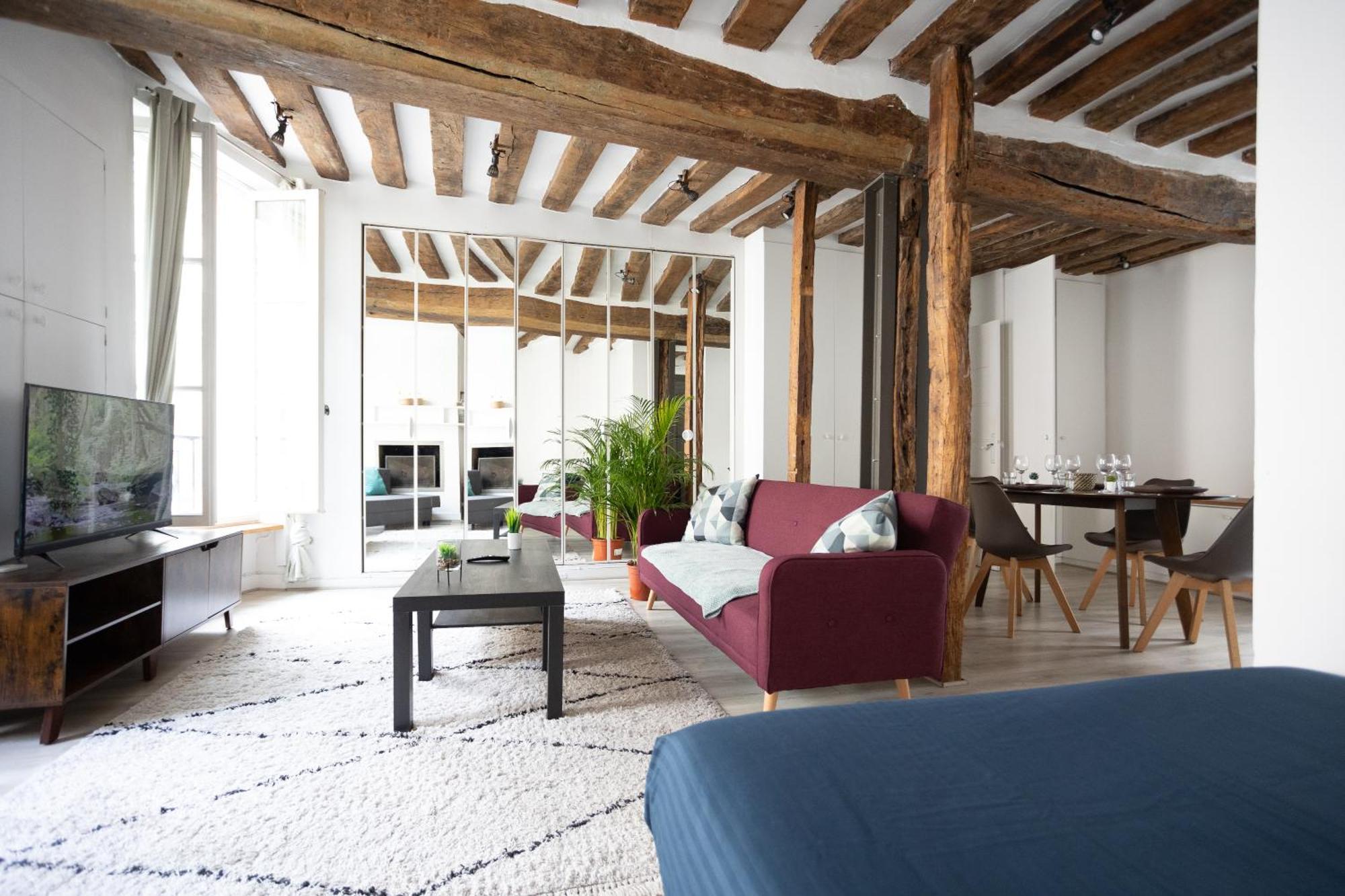 Apartament Loft Unique Au Coeur De Paris Quarter Opera Garnier - Musee Du Louvre Zewnętrze zdjęcie