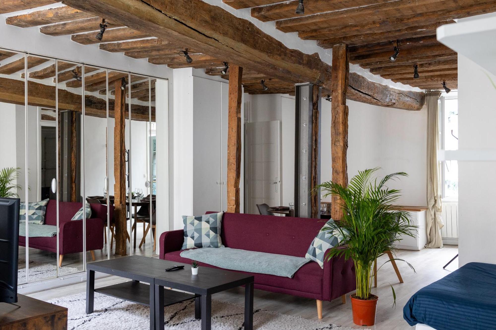 Apartament Loft Unique Au Coeur De Paris Quarter Opera Garnier - Musee Du Louvre Zewnętrze zdjęcie